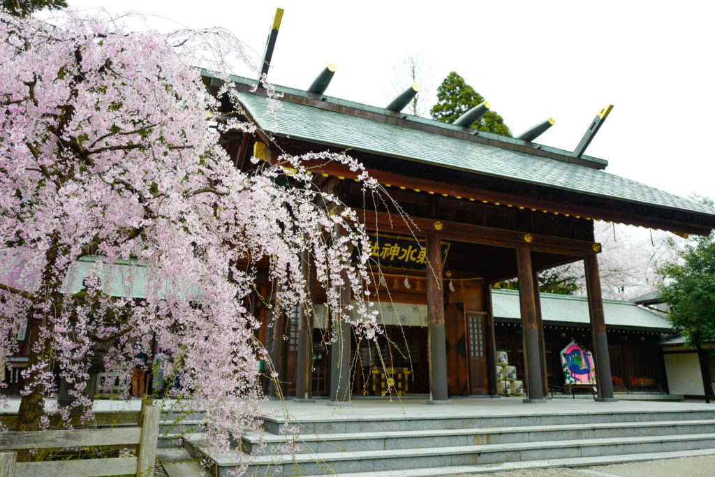 富山県一之宮 結婚式で2人の小指を赤い糸で結ぶ 結い紐の儀 が人気 射水神社 神社ラボ