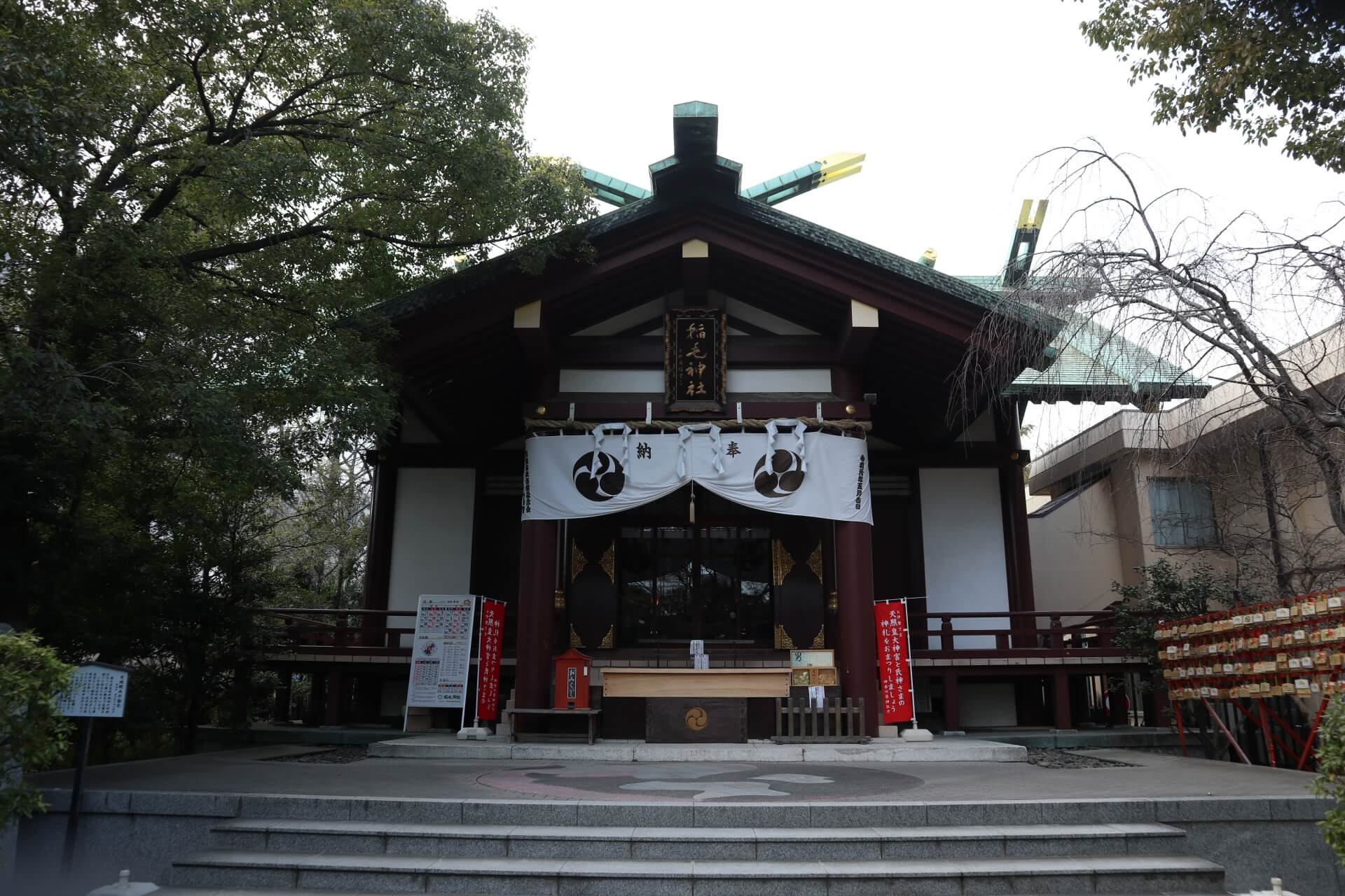 稲毛神社　拝殿